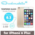 High quality tempered glass protector for iphone6s plus with 0.33mm thickness